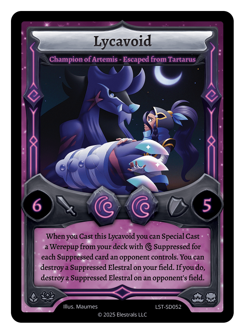 Lycavoid - Champion of Artemis - Escaped from Tartarus - LST-SD052